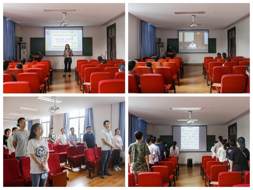 “返校复学第一课”进行中